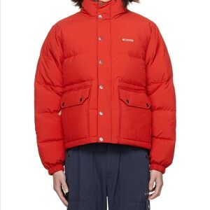 Columbia Mad Happy Men's down jacket Wallowa Vibrant Red Puffer Jacket